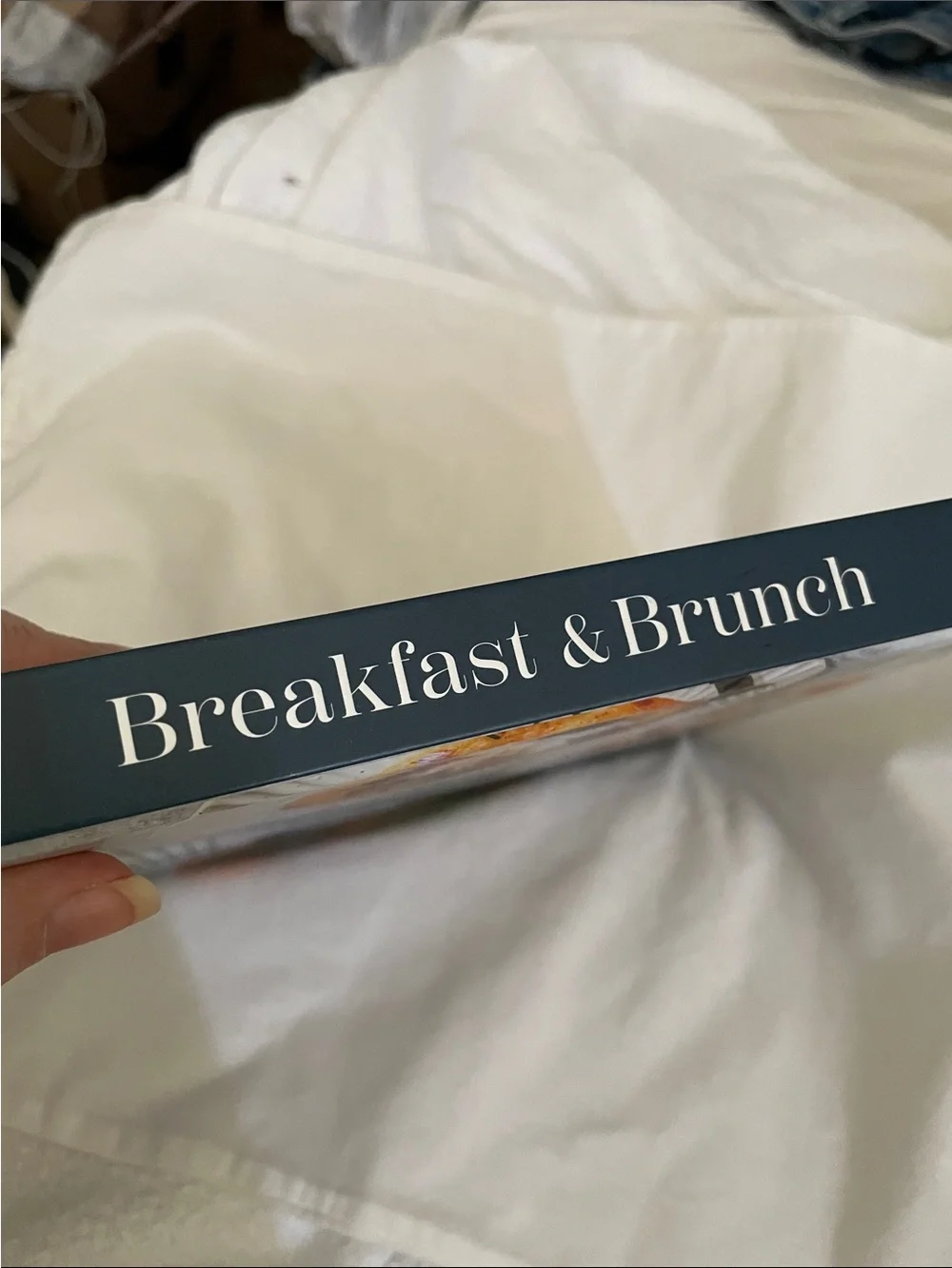 Williams Sonoma Breakfast & Brunch Cookbook - White Cover with Red Berries
